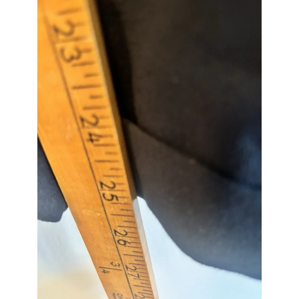 Banana Republic Mens 36x25 Tapered Fit‎ Athletic Chino Pants Navy Cuffed Tie